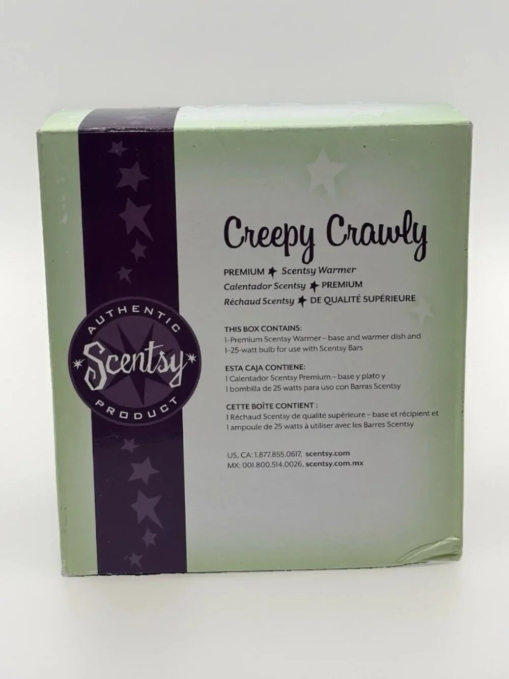 🕷️ NEW NIB Scentsy Creepy Crawly Spiderweb Wax Warmer Retired Halloween 2013 🕷